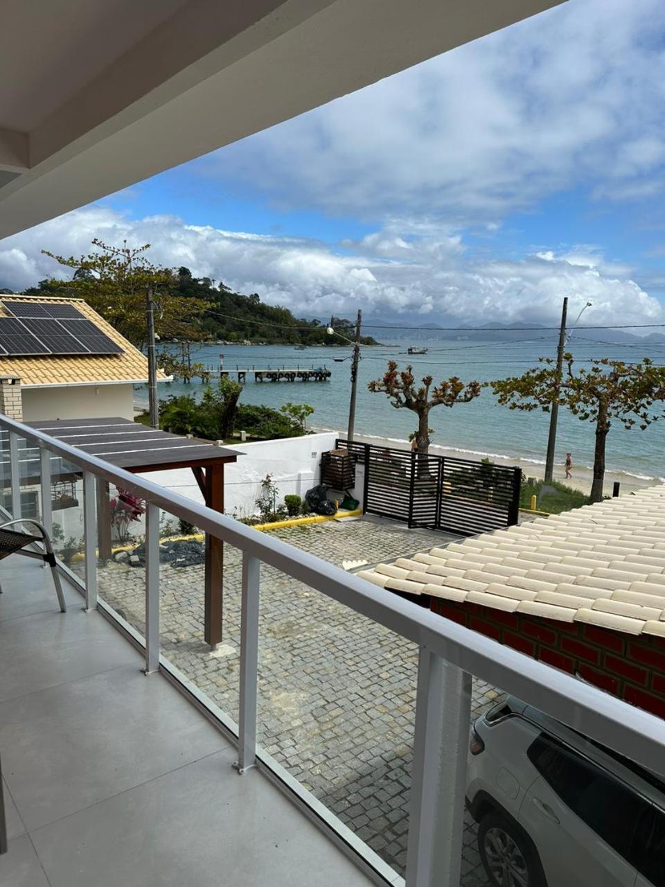 Apartamento Frente Mar Na Baia De Porto Belo Exterior foto