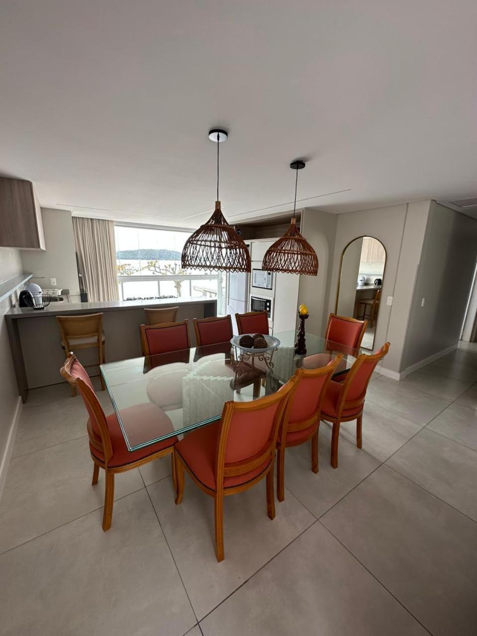 Apartamento Frente Mar Na Baia De Porto Belo Exterior foto